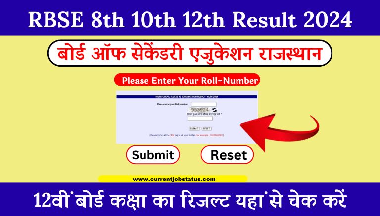 Rajasthan Board Result 2024 Latest Update
