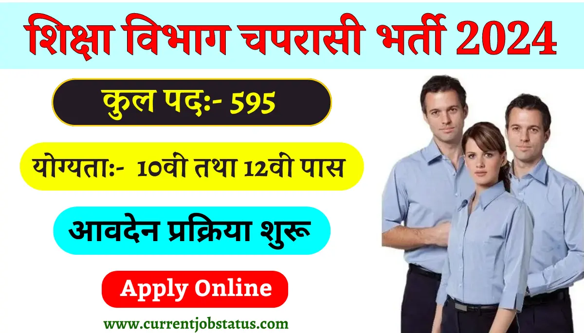 Shiksha Vibhag Peon Vacancy Apply