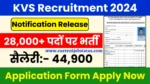 KVS Recruitment 2024